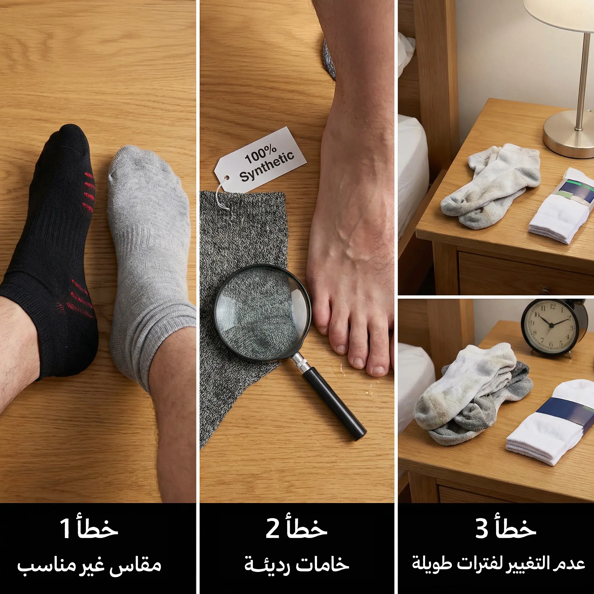 أخطاء تقلل من فوائد جوارب لمرضي السكري