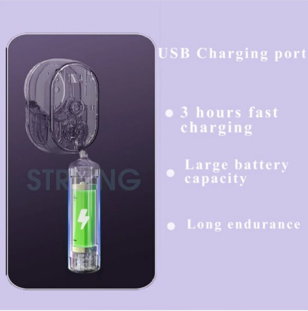 MQ07 fabric shaver with USB charging and long-lasting battery